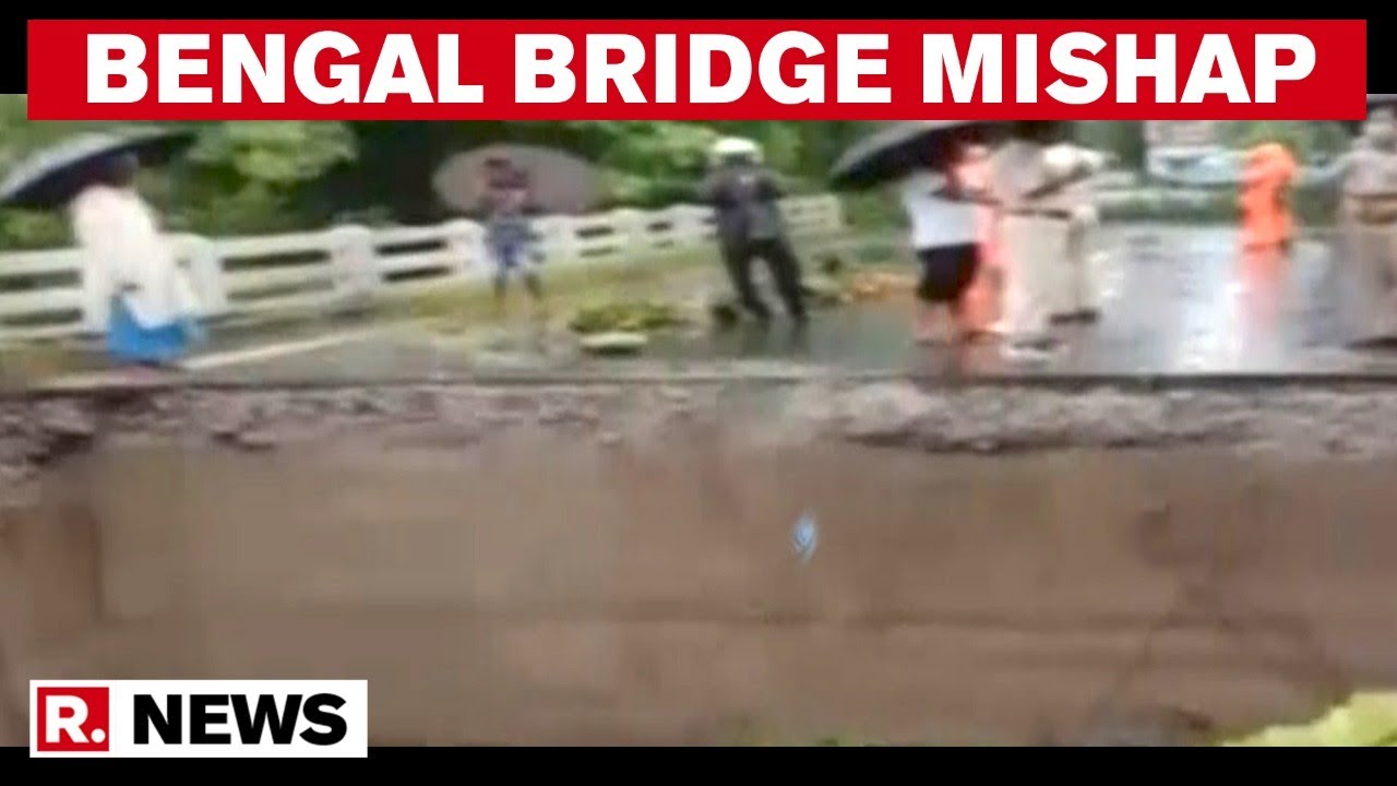 West Bengal: Heavy Rains Bring Down Parts Of A Bridge In Jalpaiguri, 2 Persons Dead