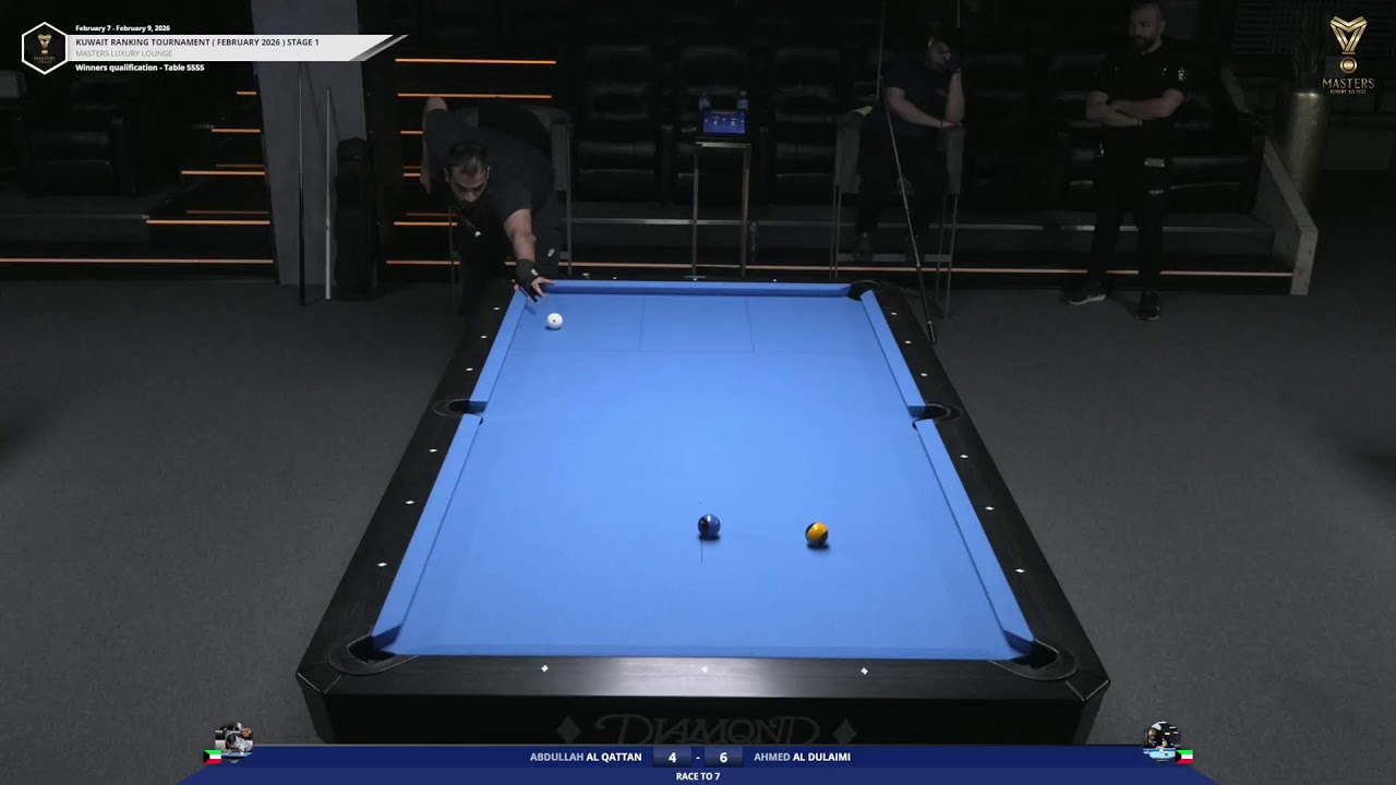 ABDULLAH AL QATTAN VS AHMED AL DULAIMI 10 BALL