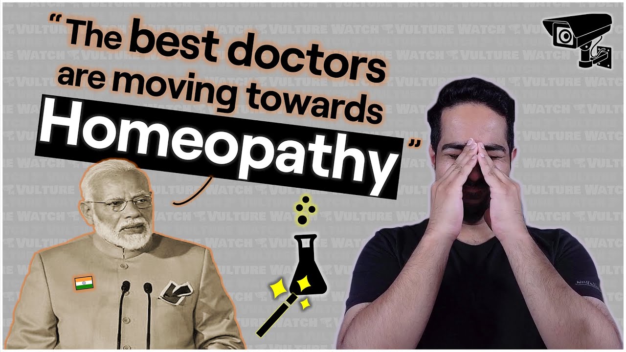 How Homeopathy deludes us | Samuel Hahnemann | AYUSH (India) | Vulture Watch