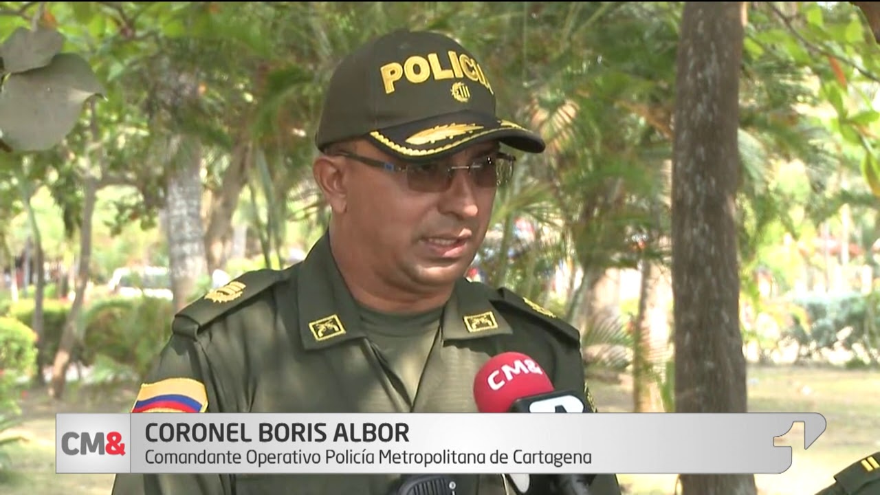 Polic&iacute;a adelanta operativos de recuperaci&oacute;n y control del espacio p&uacute;blico en Cartagena