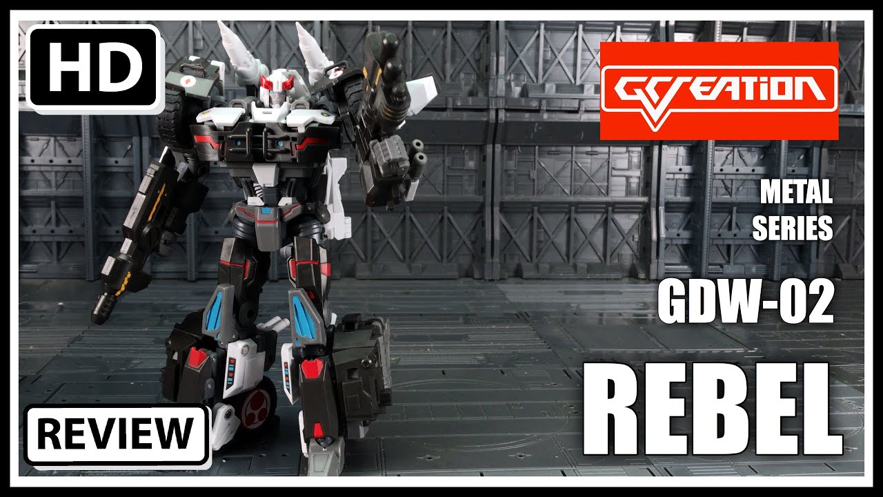 Gcreation GDW-02 REBEL Transformers Masterpiece IDW Prowl