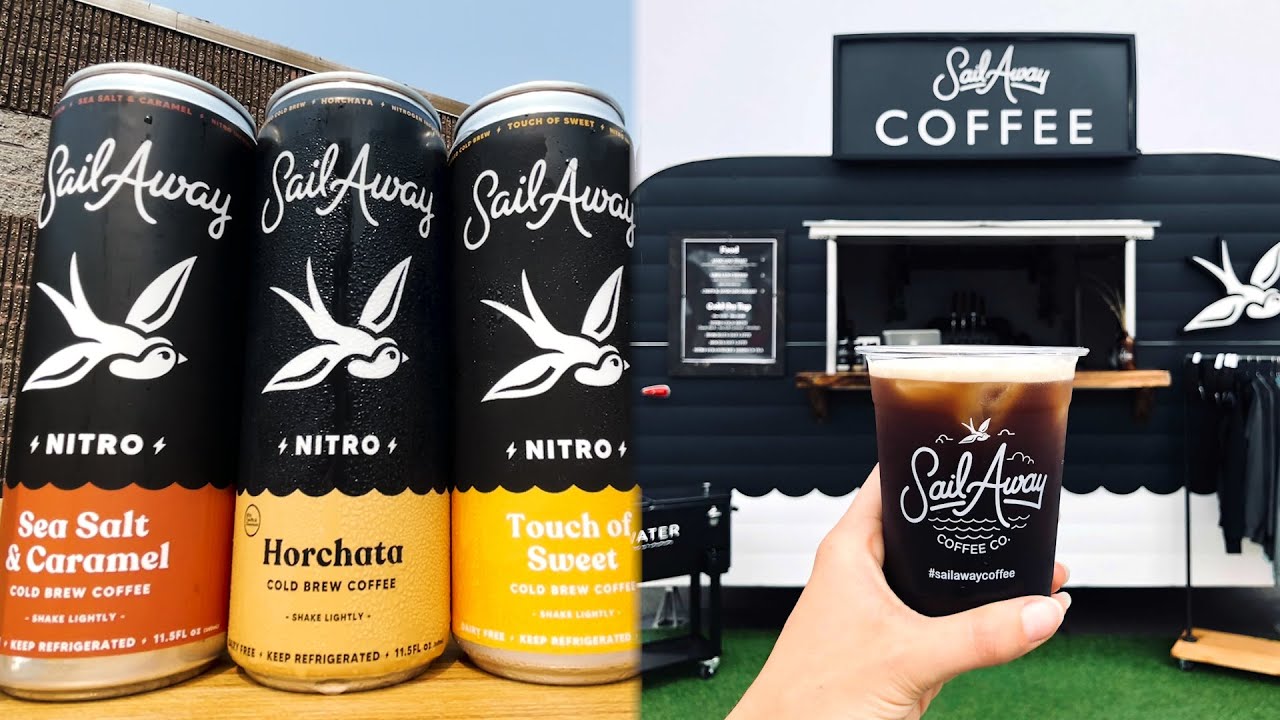 Get buzzed with Long Island’s Sail Away’s famous canned cold brew