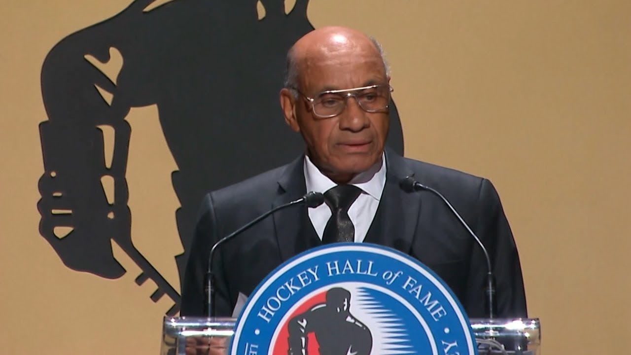 Willie O'Ree's Hall of Fame speech