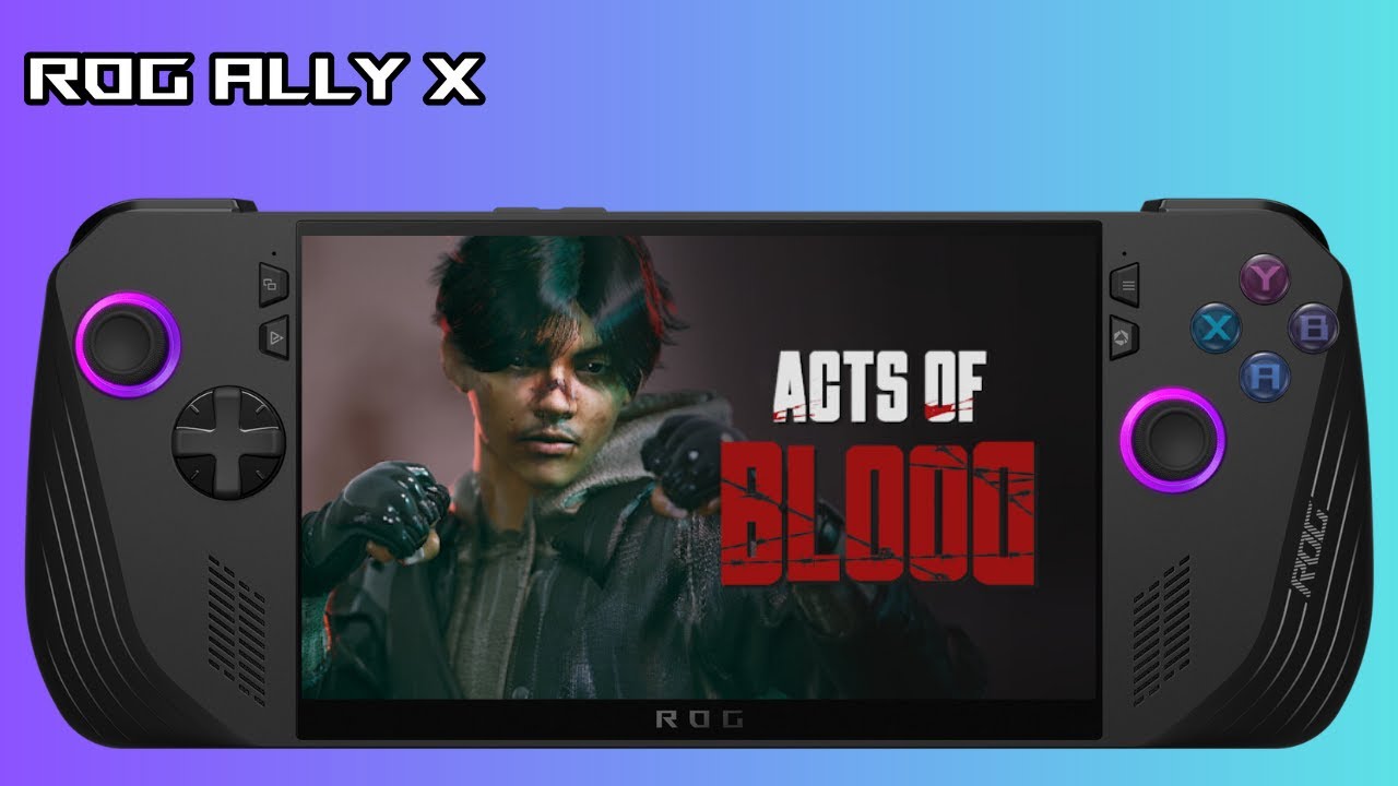 Asus Rog Ally X : Acts of Blood Demo Gameplay