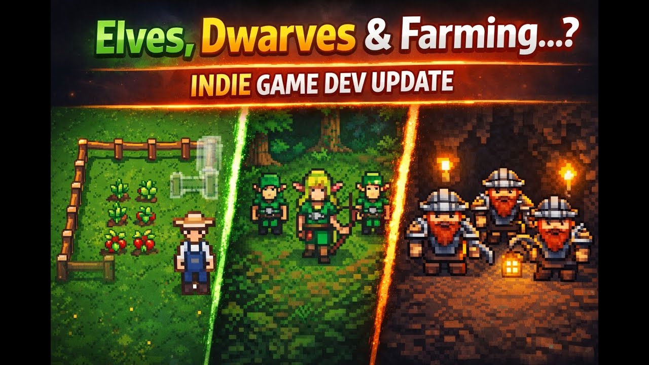New Crops, Better Workflow & Worldbuilding | Indie Dev Update - Update 3