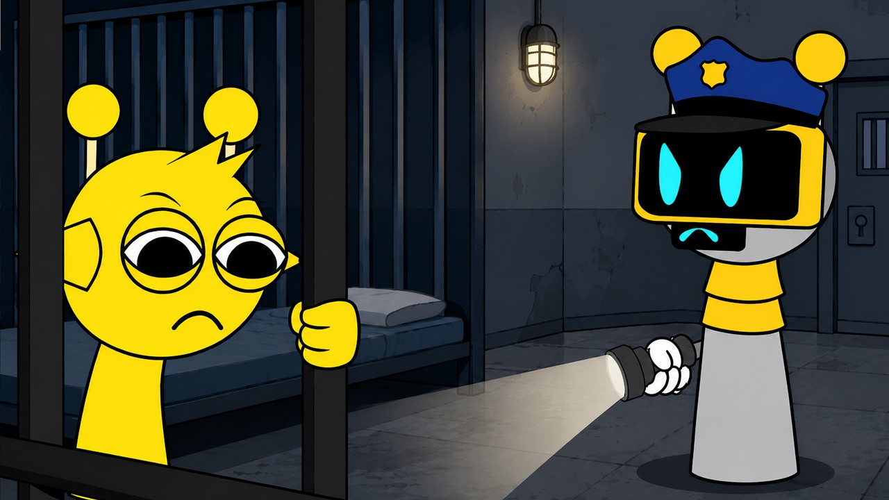 Incredibox Sprunki - SIMON GOES TO JAIL ?!(Cartoon Animation)