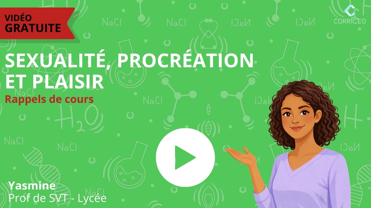 SVT 2de/ Rappel de cours V1-Ch9 : Sexualité, procréation et plaisir