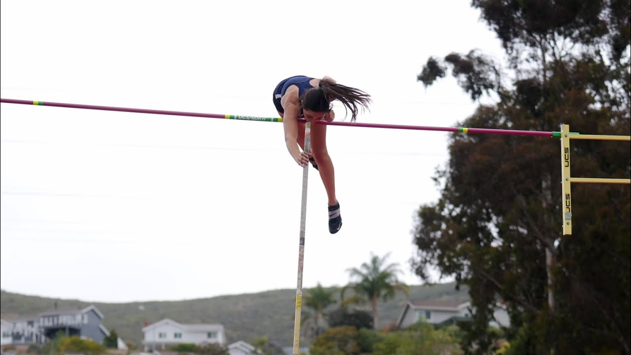 High School Pole Vault Progression 0”-14’: Lexi Evans