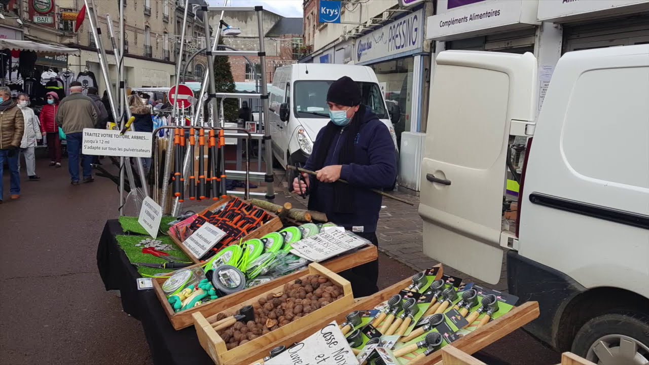 Mardi 5 janvier: marché franc à Noyon