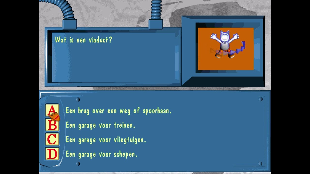 RedCat en de Spannende Stedentocht - Zuid-Holland (1997) [MS-DOS] | 4K/60