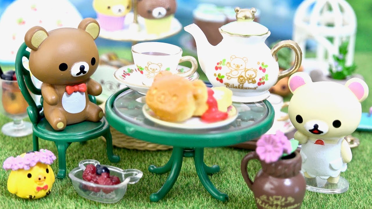 リラックマ 憧れのブリティッシュティータイム リーメント Rilakkuma British Tea Time Re-Ment