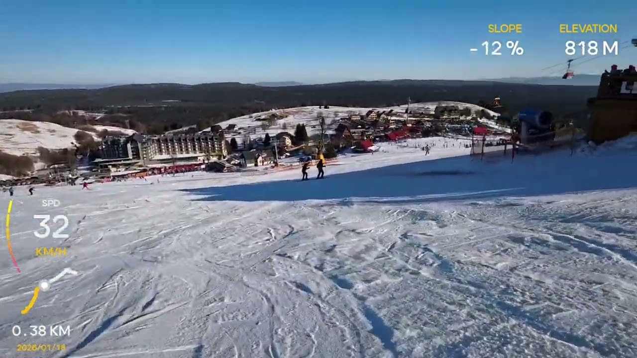 Zieleniec Trasa 23 - Insta360 Ace Pro 2 - 2026.01.18 GPS
