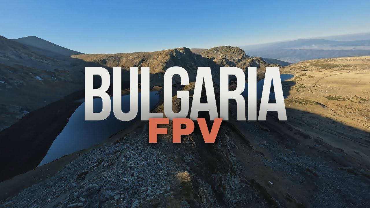 Bulgaria 4K | cinematic FPV drone mountain surfing DJI o3 + ELRS