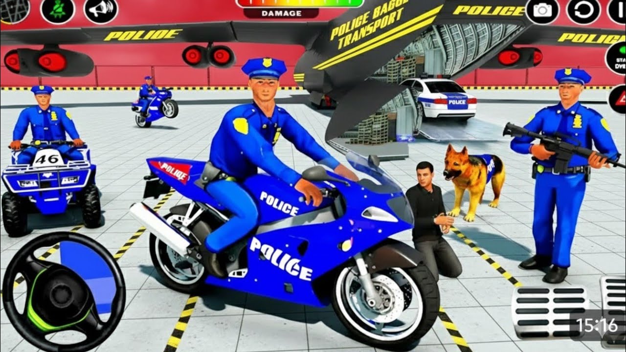 Police Car Chase Simulator 3D - Chase in Open World City | Realistic Android Gameplay 