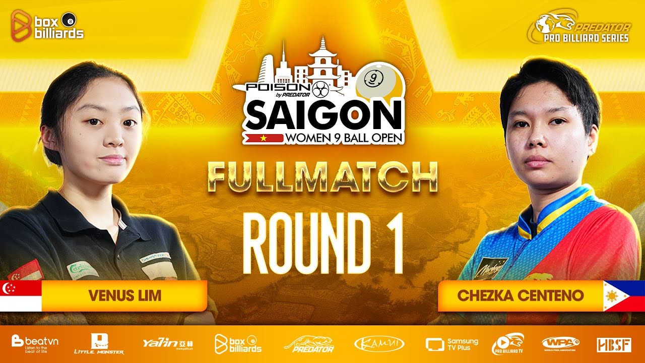 Venus Lim Xinyi vs Chezka Centeno | 2025 POISON SAIGON WOMEN 9 BALL OPEN