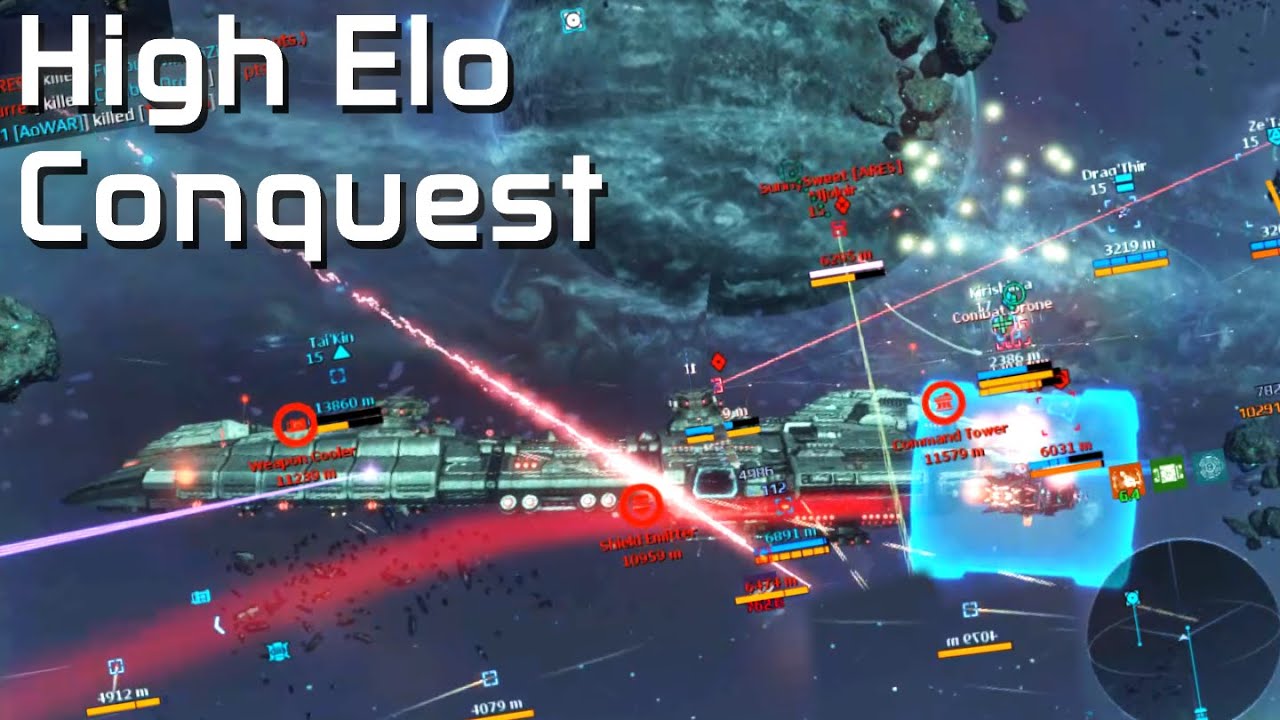 Intense High Elo Conquest Match | Star Conflict Gameplay | PvP
