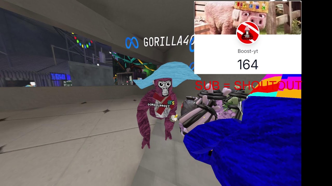 🔴 GORILLA TAG LIVE (PLAYING only up