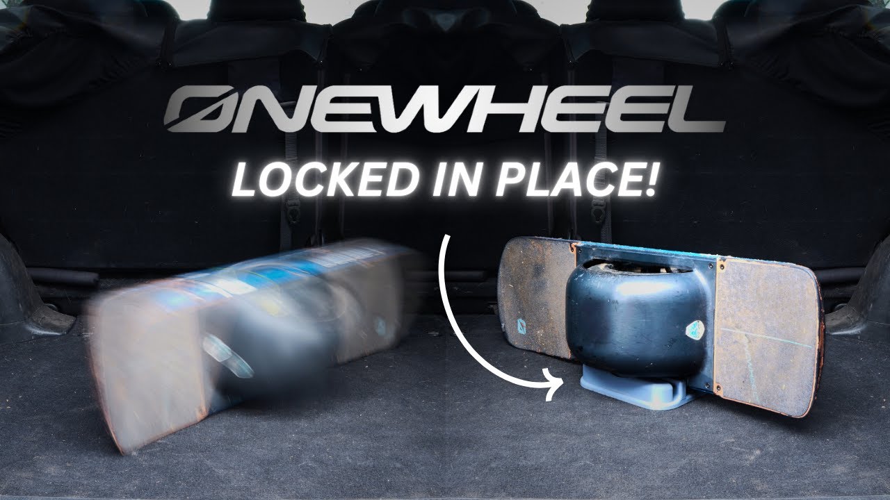 I made my own Onewheel Car Holder to save $70...