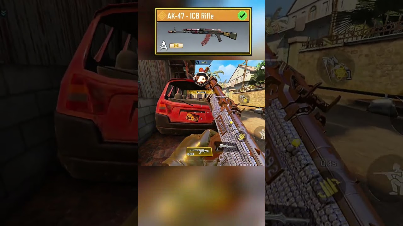 AK-47 - Karabin ICB najlepszy darmowy legendarny skin w CODM #ak47 #codm #codmobile #viral #fyp