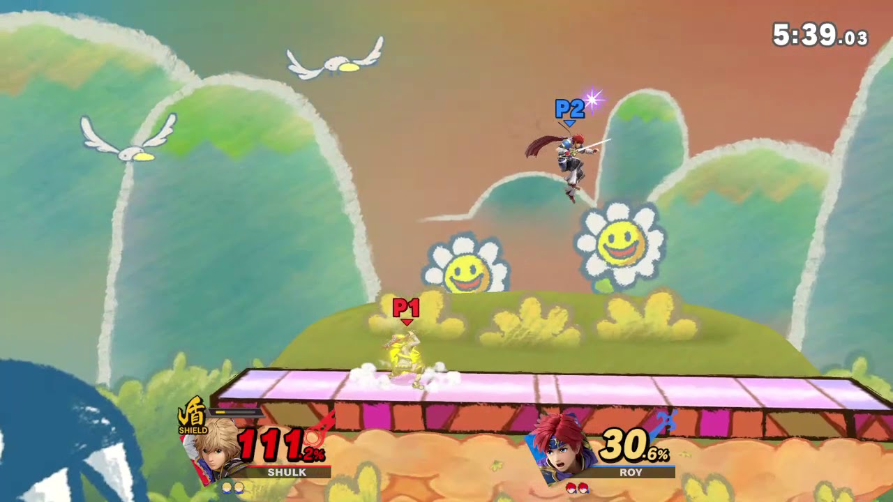 Coming across Jtails online?! Shulk vs Roy Smash Bros Ultimate