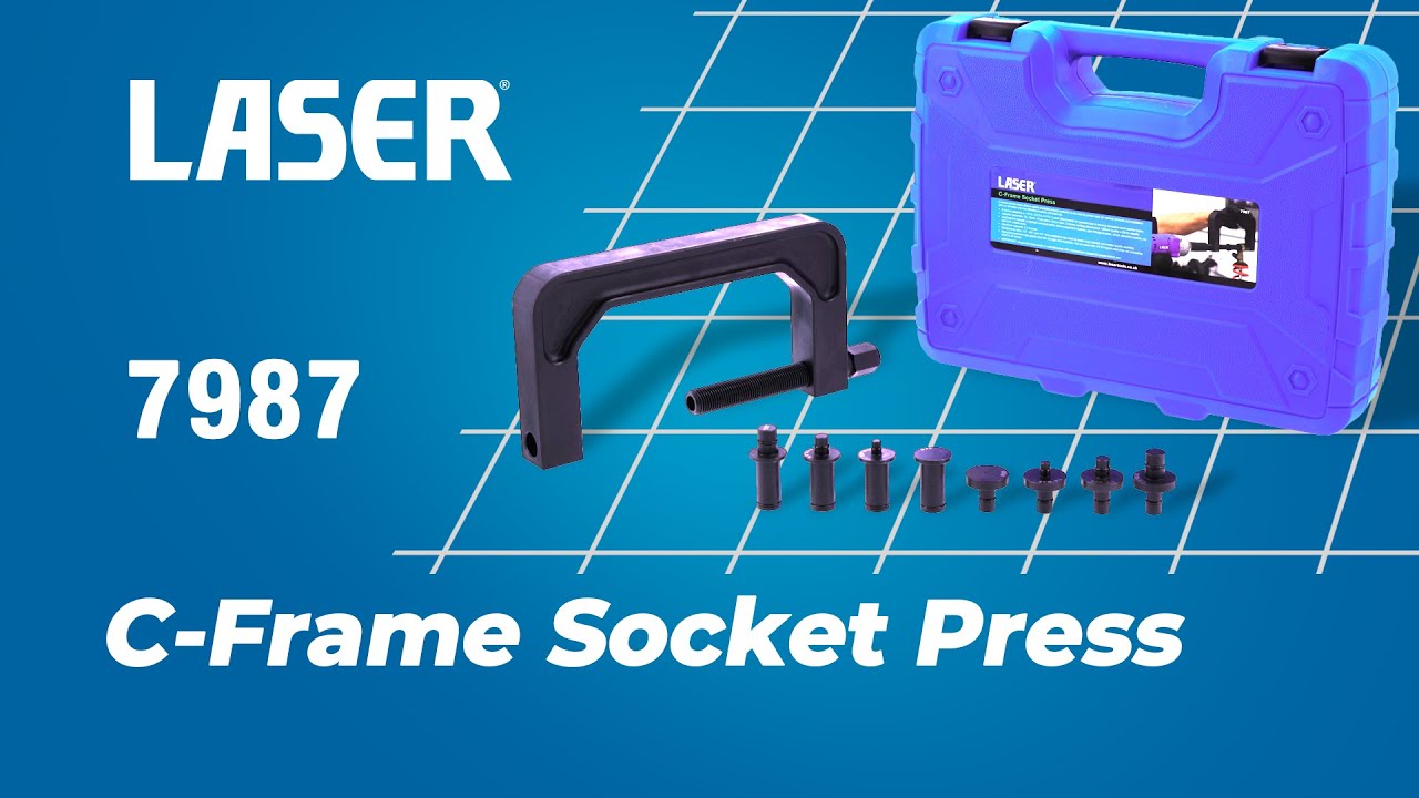 Impossible bushes?! Use the C-Frame Socket Set | 7987 | Laser Tools
