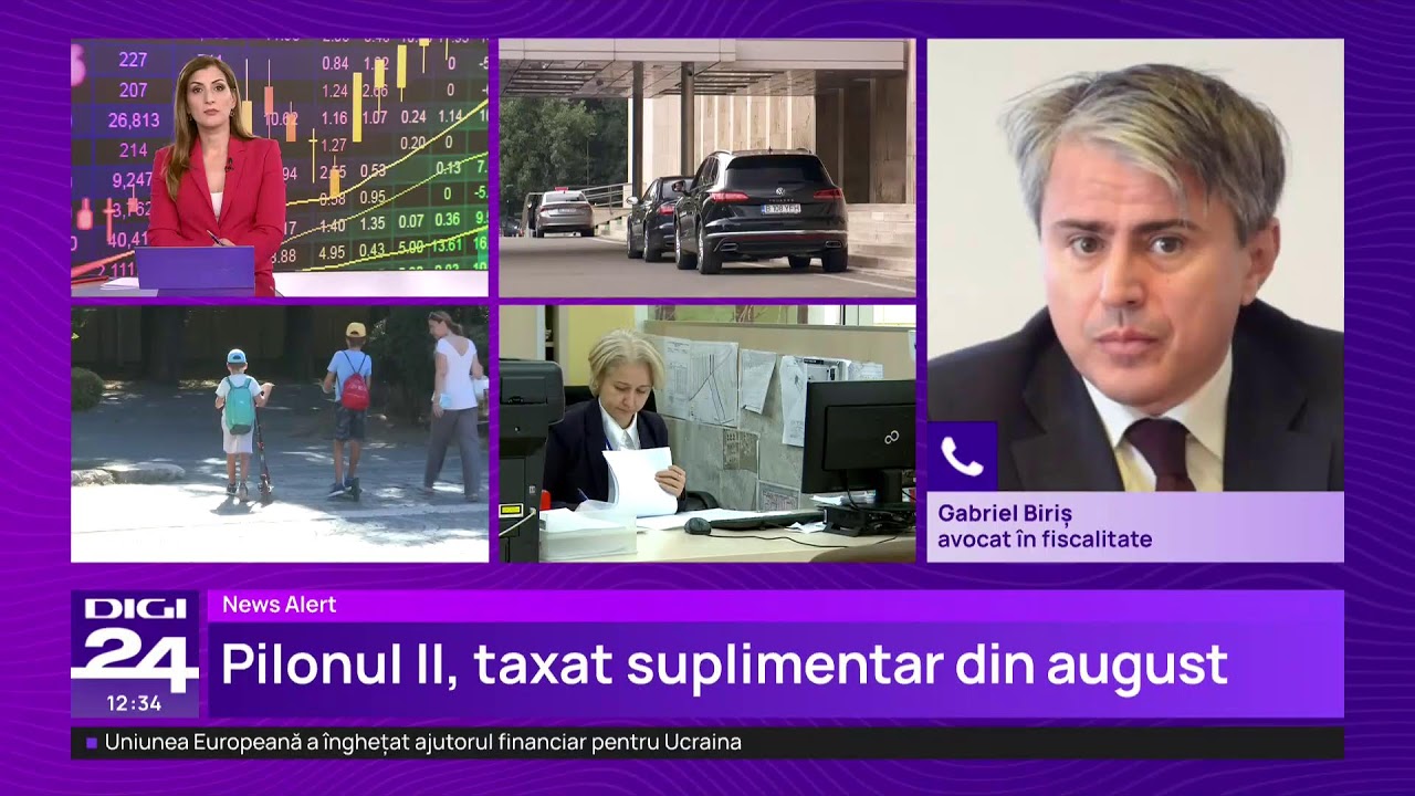 🟣 Știrile Digi24 de la ora 12 – 30 iulie 2025