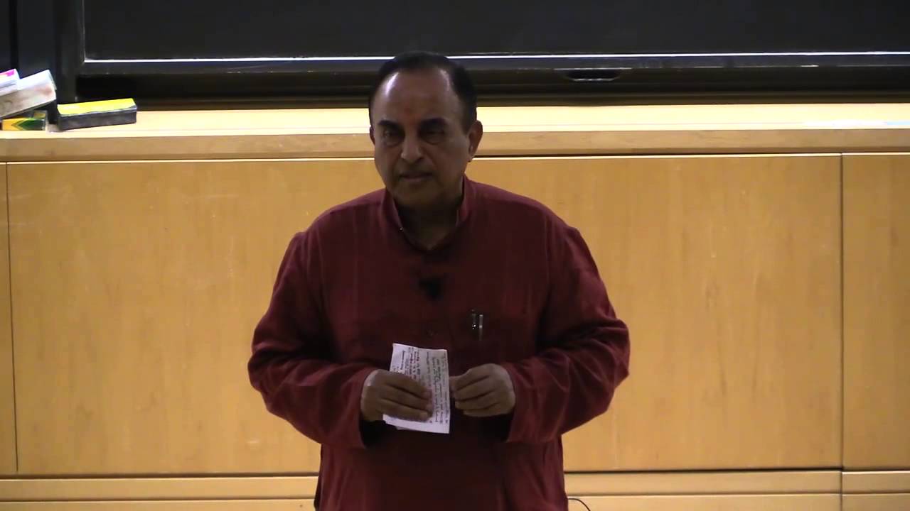 Dr Swamy's talk at Princeton University, August 20, 2015