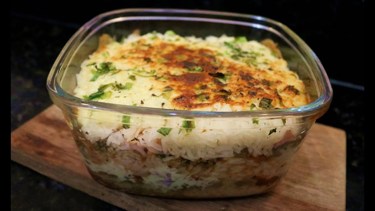 LASANHA DE ARROZ VOCÊ JÁ COMEU? FAÇA ESSA DELICIA!