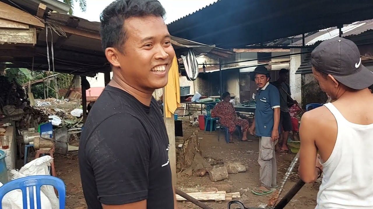 Rewang mantenan putune mbah clara neng Tongar,Dinone bareng Idul Adha
