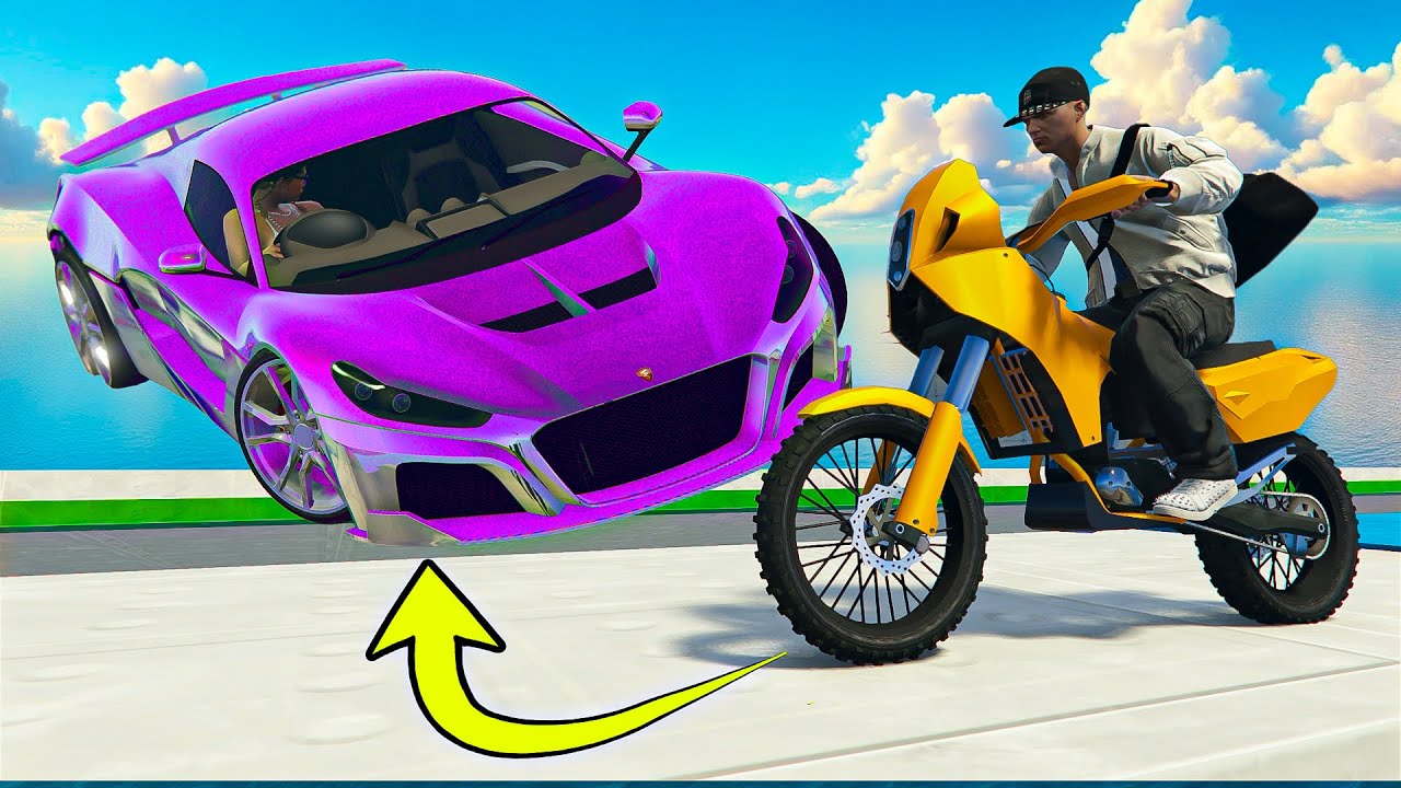 GTA 5 ONLINE 🐷 CYCLONE 2 VS BF400 !!!