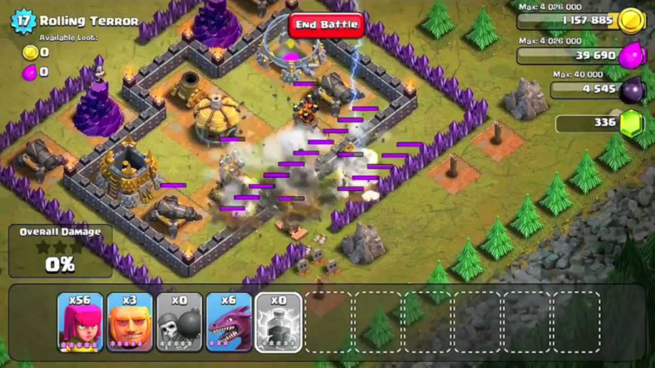 Clash of Clans Level 47 - Rolling Terror