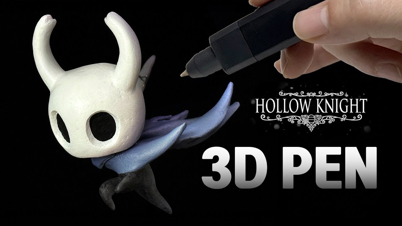 할로우나이트 기사 만들기 Creating a Hollow Knight Knight with a 3D Pen #hollowknight