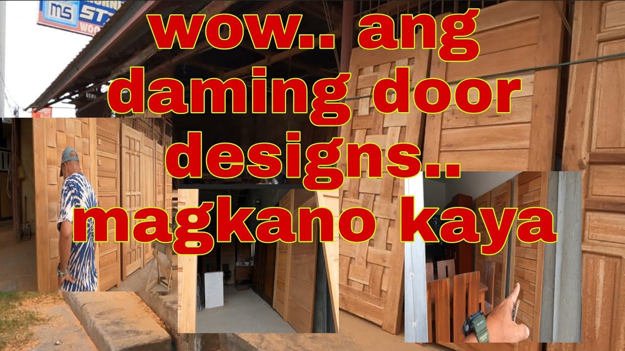 Presyo ng Pinto | Ibat ibang design Gawa sa Mahogany wood..