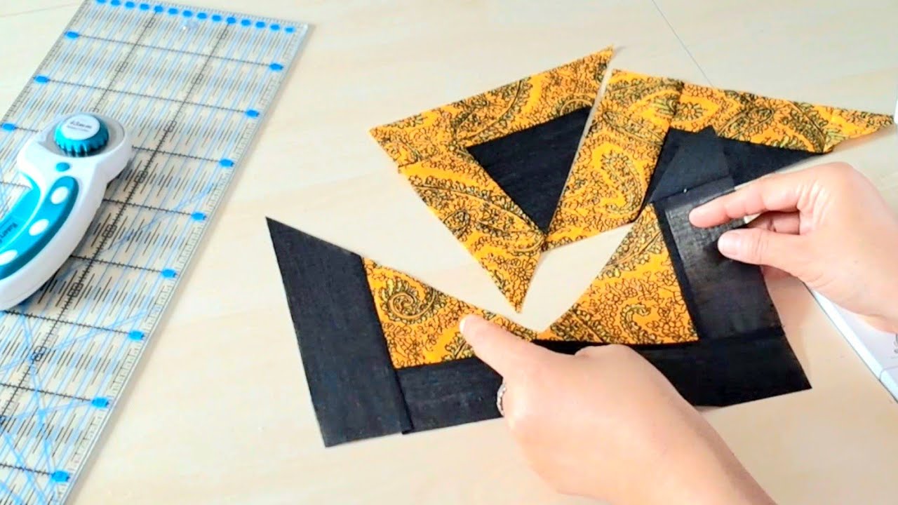 You Won't Believe What This Quilt Block Can Do.A Quick and Easy technique.