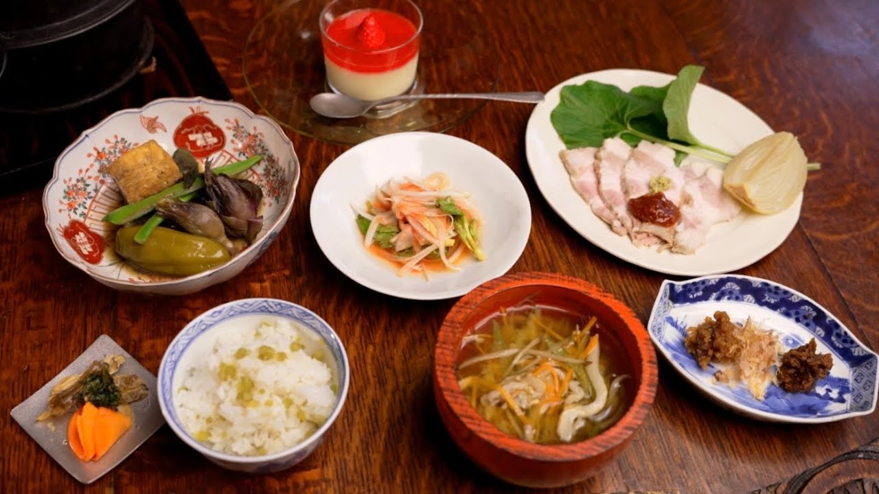 オール安曇野産食材でつくるフルコースレシピ【第1弾】あづみのの食卓 和食編(ロング)
