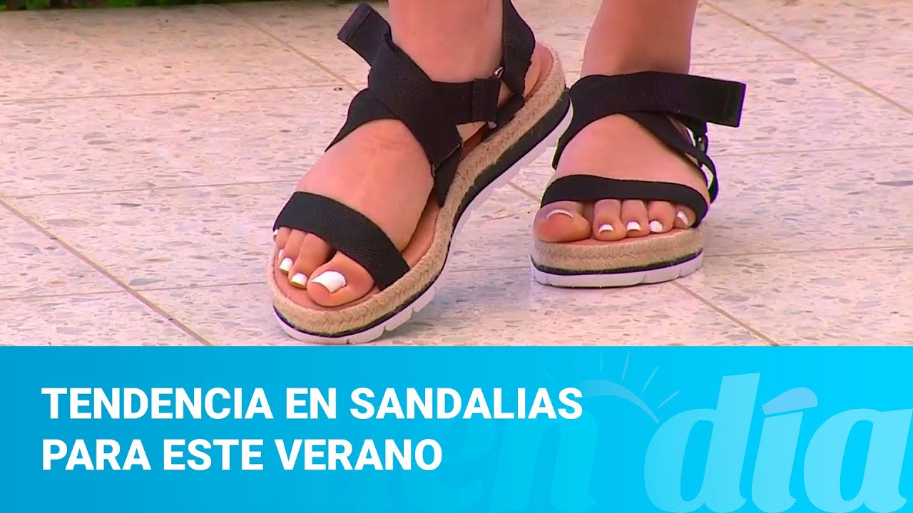 Tendencia en sandalias para este verano