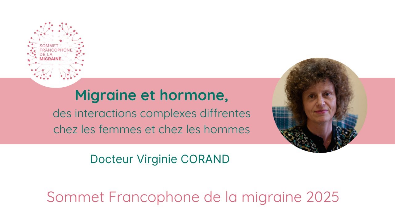 Migraine et Hormones, des interactions complexes différentes chez les femmes et chez les hommes
