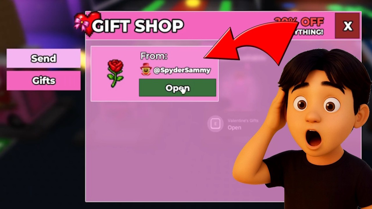 Megajándékozott Sammy! (Steal a Brainrot Valentine Event)