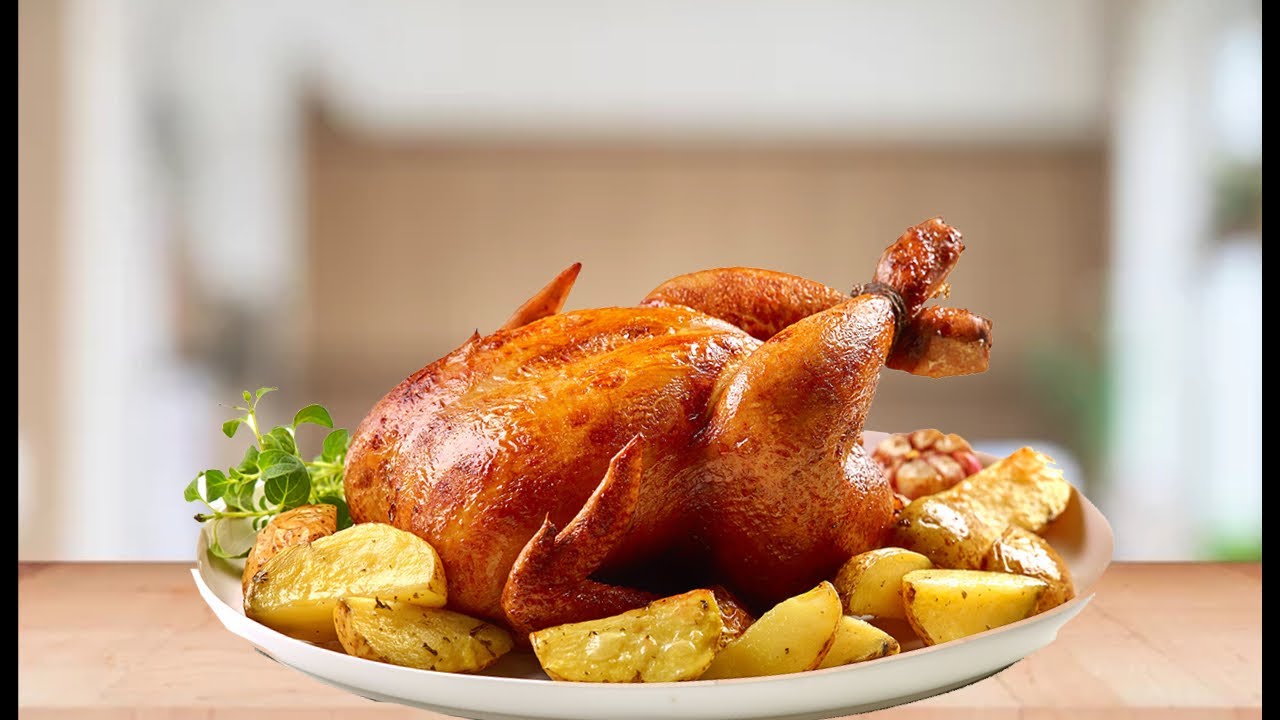 THE SIMPLEST HOMEMADE GRILLED CHICKEN WITH A CONVECTION OVEN - EASY AND SIMPLE STEPS