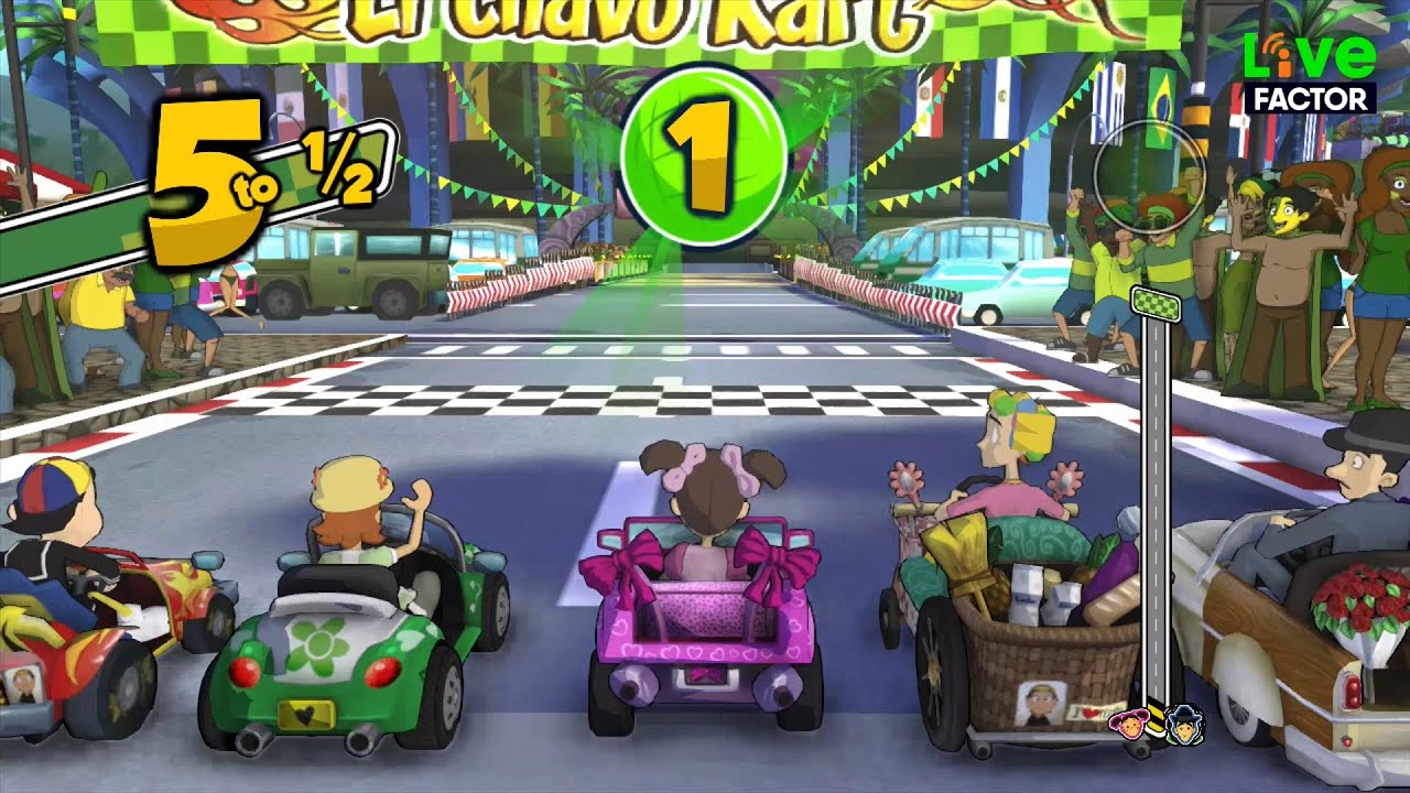 Popis corriendo en la copa Don Ramón - El Chavo Kart - #ElChavo