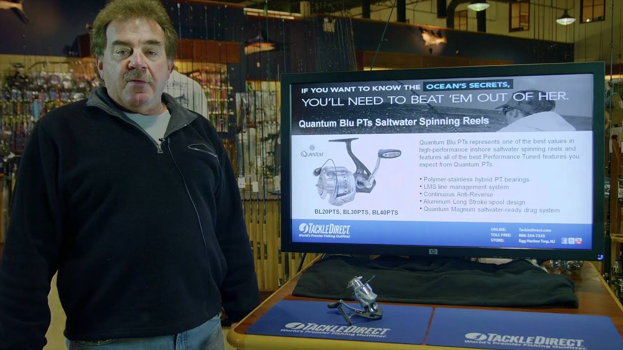 Quantum Blu PT Saltwater Spinning Reels at TackleDirect