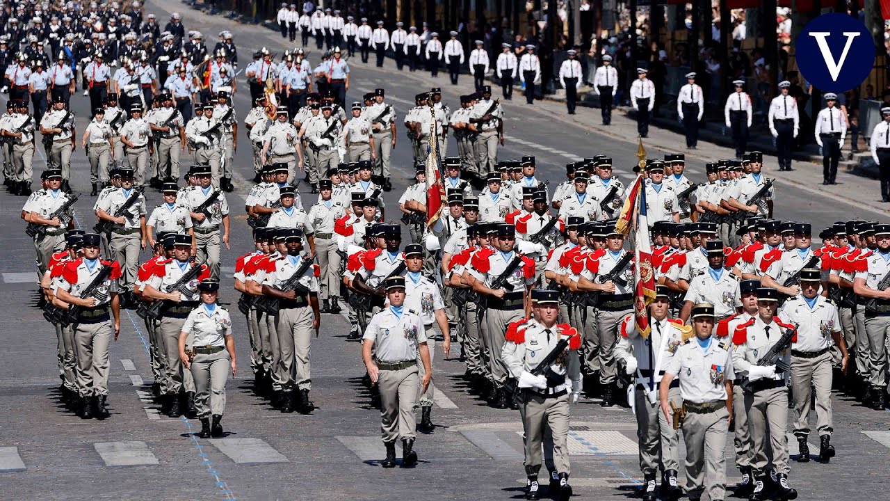 DIRECTO: Desfile militar del Día de la Bastilla en los Campos Elíseos de París