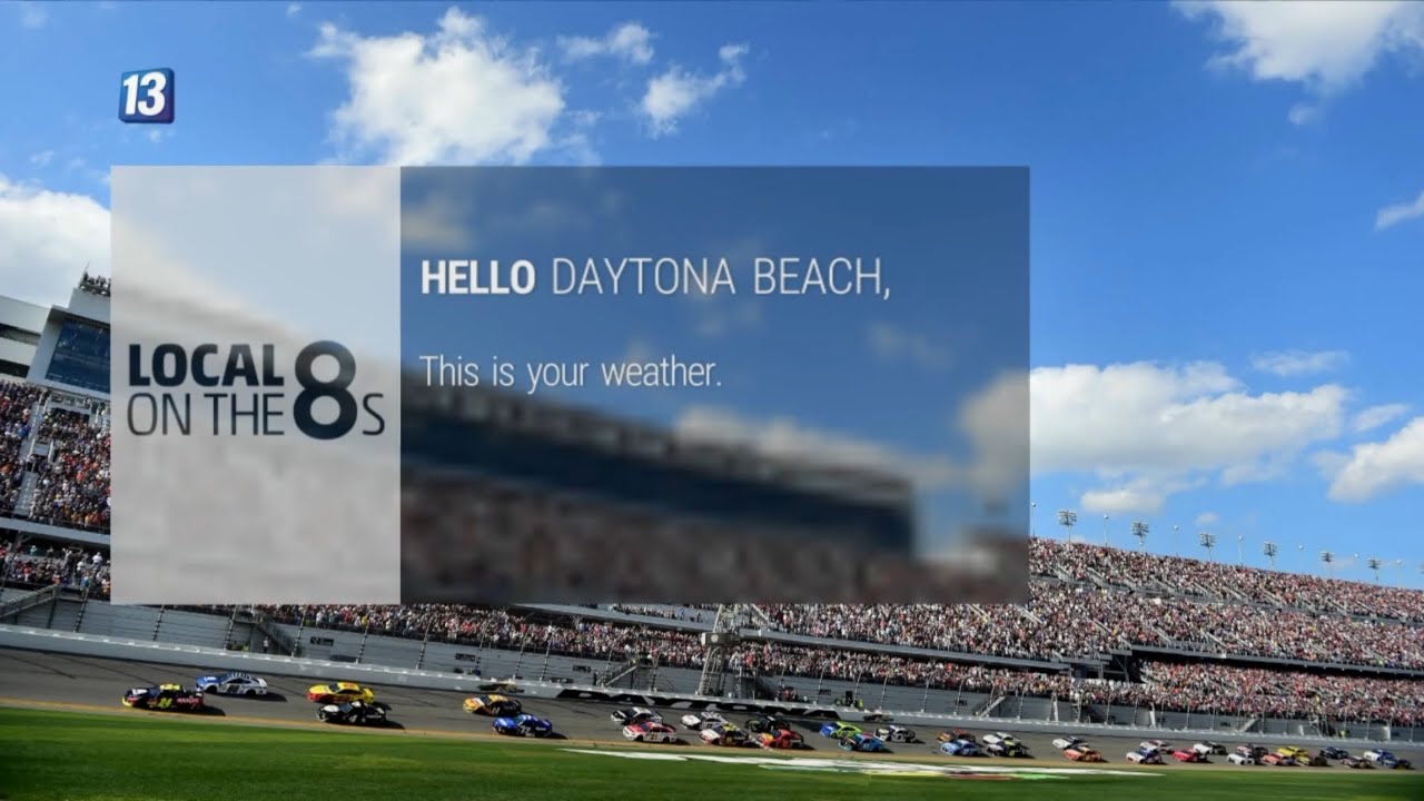 Daytona 500 Forecast - Weatherscan, Local on the 8s, Intellistar 2 XD. 