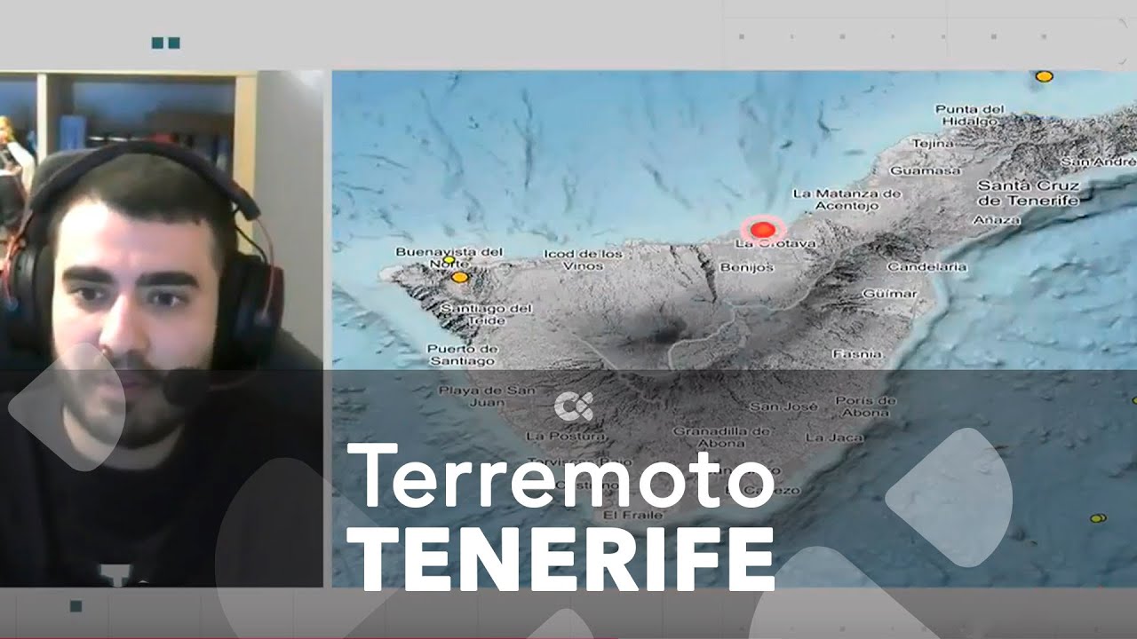 Varios municipios de Tenerife sintieron el terremoto