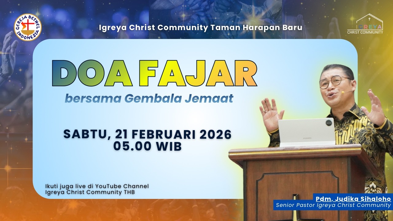 Doa Fajar | Pdm. Judika Sihaloho | 20262102