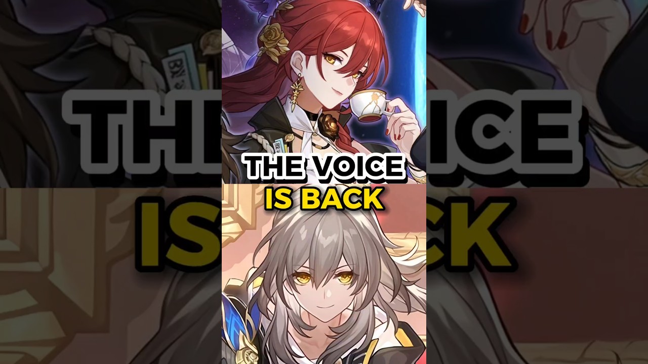 The voice is back in honkai starrail