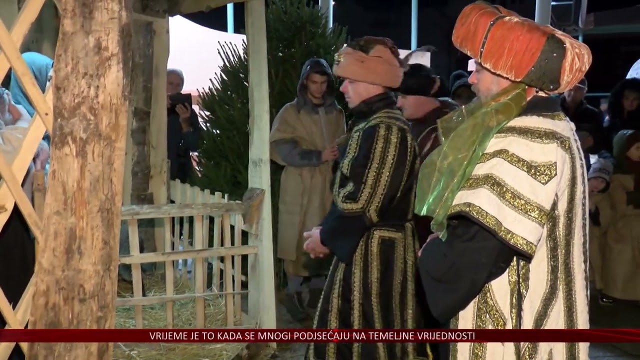Aljmaške žive jaslice na Sveta tri kralja ponovno uprizorene