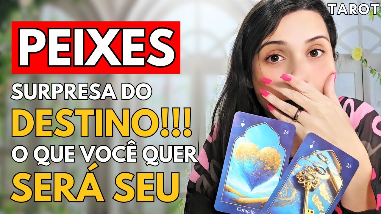 PEIXES🔴VOCÊ NEM IMAGINA A INTENÇÃO DESSA PESSOA💥O MUNDO DÁ VOLTAS E A COLHEITA É CERTA