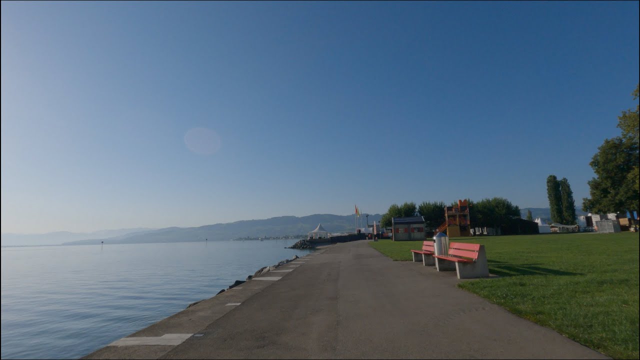 413 - Von Romanshorn nach Rorschach auf Rhein Route 2 / Eurovelo 15