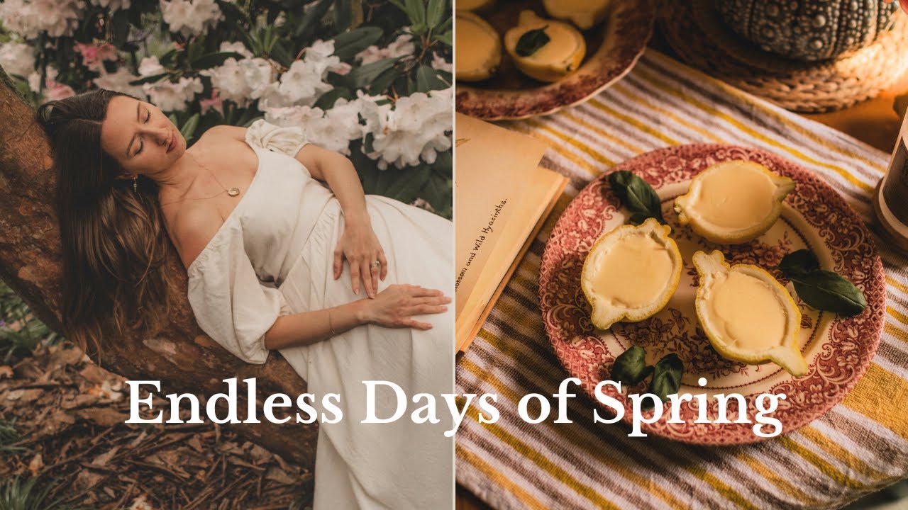 Simple Slow Living Activities in the English Countryside | Endless Days of Spring | Lemon Posset